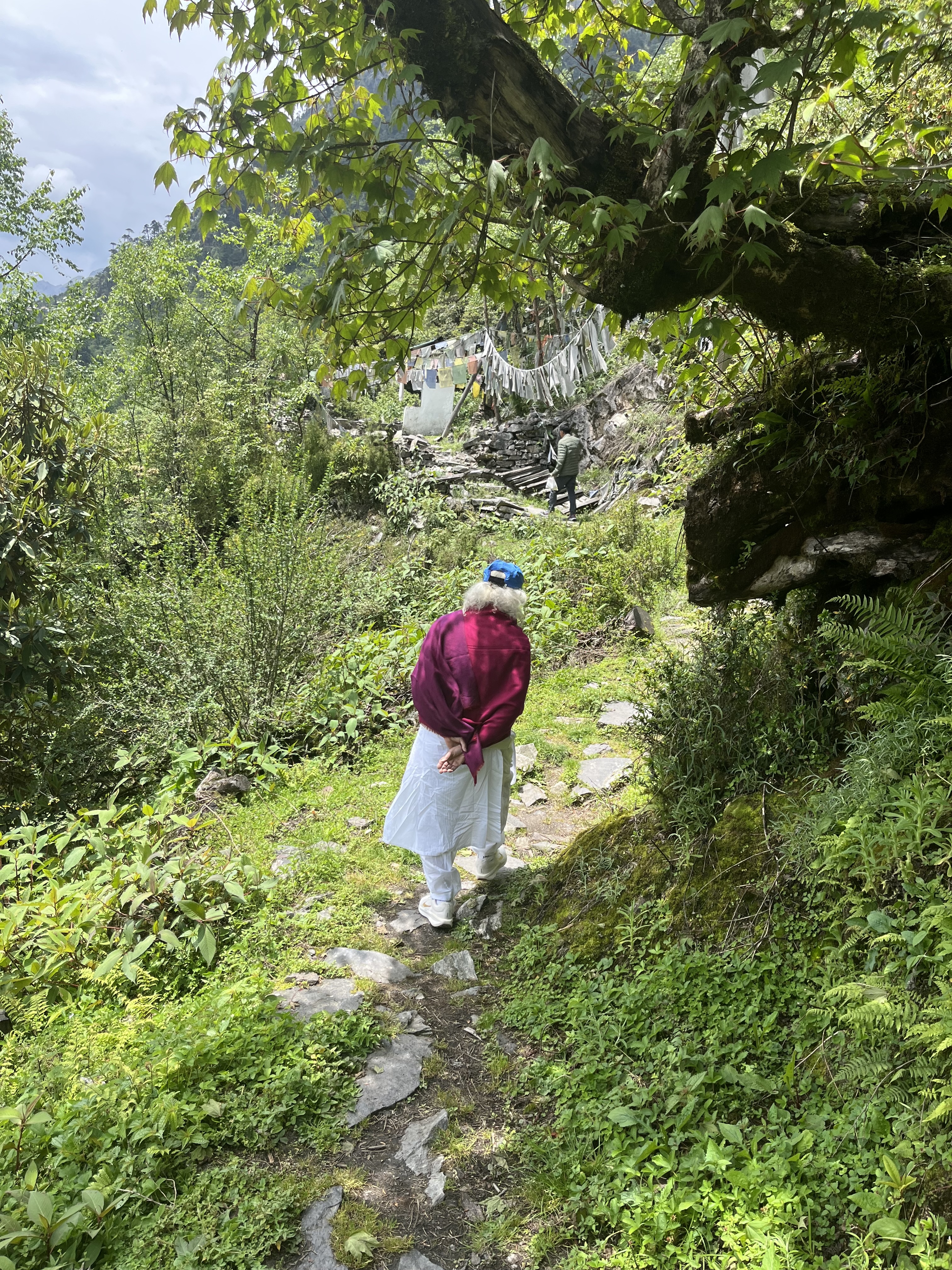Path to Tawang Monastery